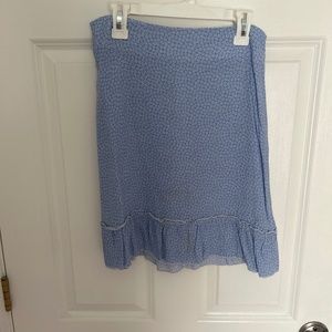 Brandy Melville A-Line Floral Mini Skirt